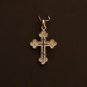 Simple Orthodox Cross, Pure Silver